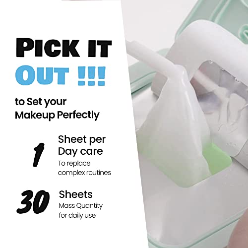 Buy now DEWYTREE Pick and Quick Refreshing Aqua Mask 30 Sheets | Moisturizing Sheet Masks for Face w/Hyaluronic Acid | Gentle Korean Sheet Mask Skin Care w/Amino Acids | Hydrating Face Mask Sheets at indiglob india