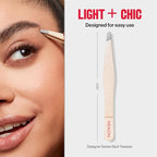 Buy now Revlon Designer Series Slant Tweezer, High Precision, Made With Long Lasting Stainless Steel, 1 Count at indiglob india