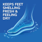 Buy now Dr. Scholl'sÂ® Stay Odor-Free & Dry Comfort Insoles with Odor-XÂ®, Unisex Inserts, 1 Pair, Full Length Trim to Fit Men's Shoe Sizes (7-13) and Women's Shoe Sizes (5-10) at indiglob india
