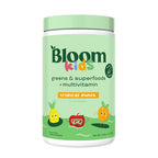 Buy now Bloom Nutrition Superfood Greens Powder for Kids, Digestive Enzymes, Probiotics, Prebiotics, Gut Health, Chlorella, Green Juice Mix w/Beet Root Powder (25 Servings (Pack of 1), Tropical Punch) at indiglob india