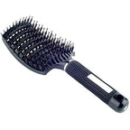 Buy now PERFEHAIR Natural Boar Bristle Hair Brush - Curved Vented Detangling Blow Dry Brush for Women Long, Thick, Thin, Curly Hair at indiglob india