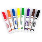 Buy now CRAYOLA MyFirst Washable Markers - Assorted Colours (Pack of 8) | Easy-Grip Markers Ideal for Toddlers Hands | Ideal for Kids Aged 12+ Months at indiglob india