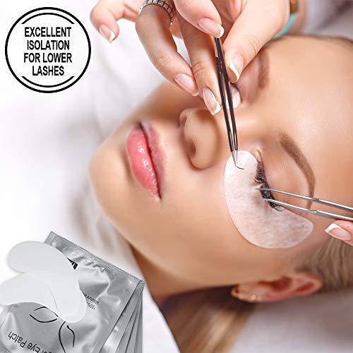 Buy now Ocim 100 Pairs Under Eye Pads Lash Extensions,100% Natural Hydrogel Gel Eye Patches for Lashes Extension/Eyelash Tinting at indiglob india