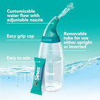 Buy now Vicks Sinex Saline Nasal Rinse Starter Kit, Drug Free Saline, Flush Out Mucus and Allergens, Fast & Effective Relief for Everyday Congestion from Sinus & Allergy, 1 Bottle + 30 Refill Packets at indiglob india