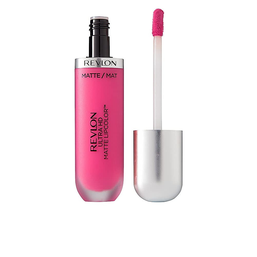 Buy now REVLON Ultra HD Matte Lipcolor, Velvety Lightweight Matte Liquid Lipstick in Pink, Addiction (610), 0.2 oz HD Spark 0.16 Fl Oz (Pack of 1) Ultra HD Matte at indiglob india