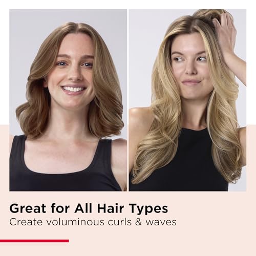 Buy now REVLON Silicone Bristle Heated Hair Styling Brush | Fast, Long Lasting Volume for Easy Styling | 1" Barrel for Full Body and Smooth Styles (Black/Pink) at indiglob india