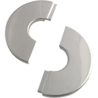 Buy now Wall Split Flange 2PCS Stainless Steel Round Escutcheon Plate Floor and Ceiling Plate Cover Split Flange for 28mm Dia Pipe 25 Type Silver at indiglob india