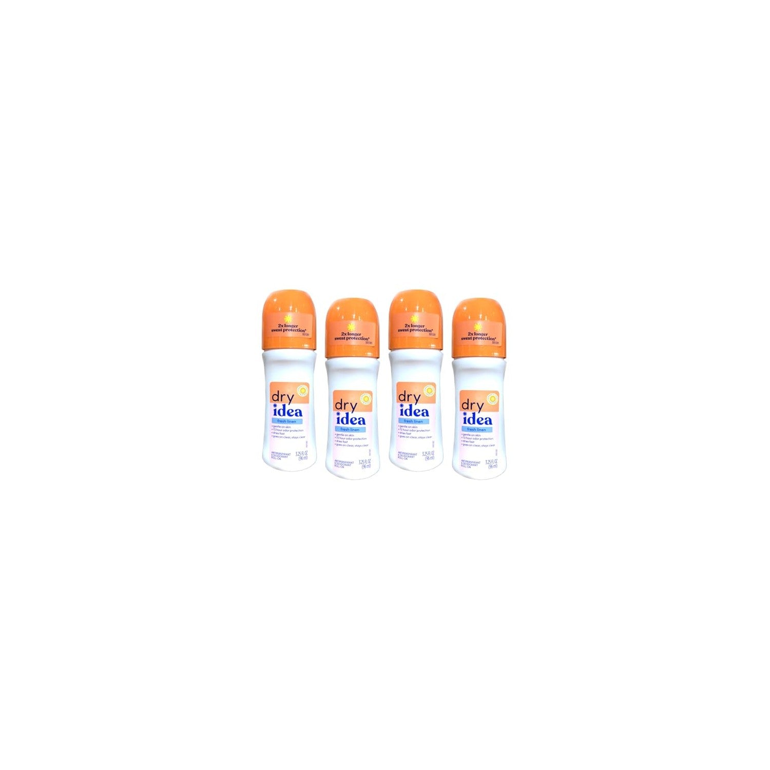 Buy now Dry Idea Fresh Linen Roll-On Antiperspirant Deodorant Fresh Linen 3.25 Ounce (Pack of 4) at indiglob india