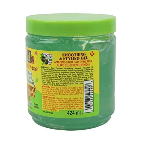 Buy now Originals by Africa's Best Soft Hold Olive Oil Conditioning Smoothing & Styling Gel, 15oz Jar at indiglob india