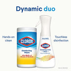 Buy now Clorox Disinfecting Mist, Lemongrass Mandarin, Household Essentials, 3 Refills, 16 Fl Oz Each at indiglob india