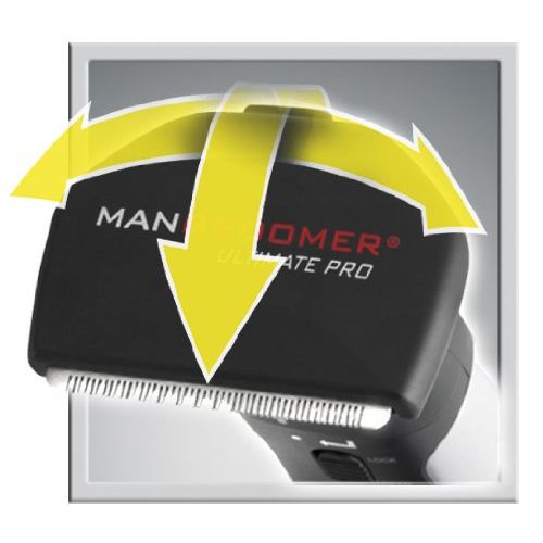 Buy now MANGROOMER - ULTIMATE PRO Back Shaver with 2 Shock Absorber Flex Heads, Power Hinge, Extreme Reach Handle and Power Burst at indiglob india