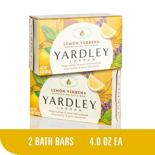 Buy now Yardley London Bath Soap Bars and Body Soap Bars Bundle - 10 Pack: English Lavender, Oatmeal & Almond, Aloe & Avocado, Cocoa Butter, Lemon Verbena 4.0 oz (Pack of 10, Two Each) at indiglob india