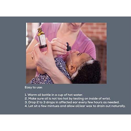 Buy now Punkin Butt Baby Ear Oil | Organic Garlic, Mullein, Calendula Ear Drops Safe for Infants (1 oz) at indiglob india