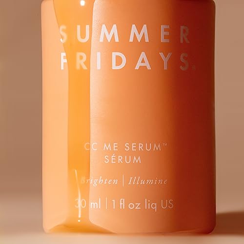 Buy now Summer Fridays CC Me Serum with Vitamin C + Niacinamide - Brightening + Hydrating Face Serum to Improve Skin Tone + Reduce Appearance of Dark Spots Over Time (1 Fl Oz) at indiglob india