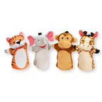 Buy now Melissa & Doug Zoo Friends Hand Puppets (FFP) at indiglob india