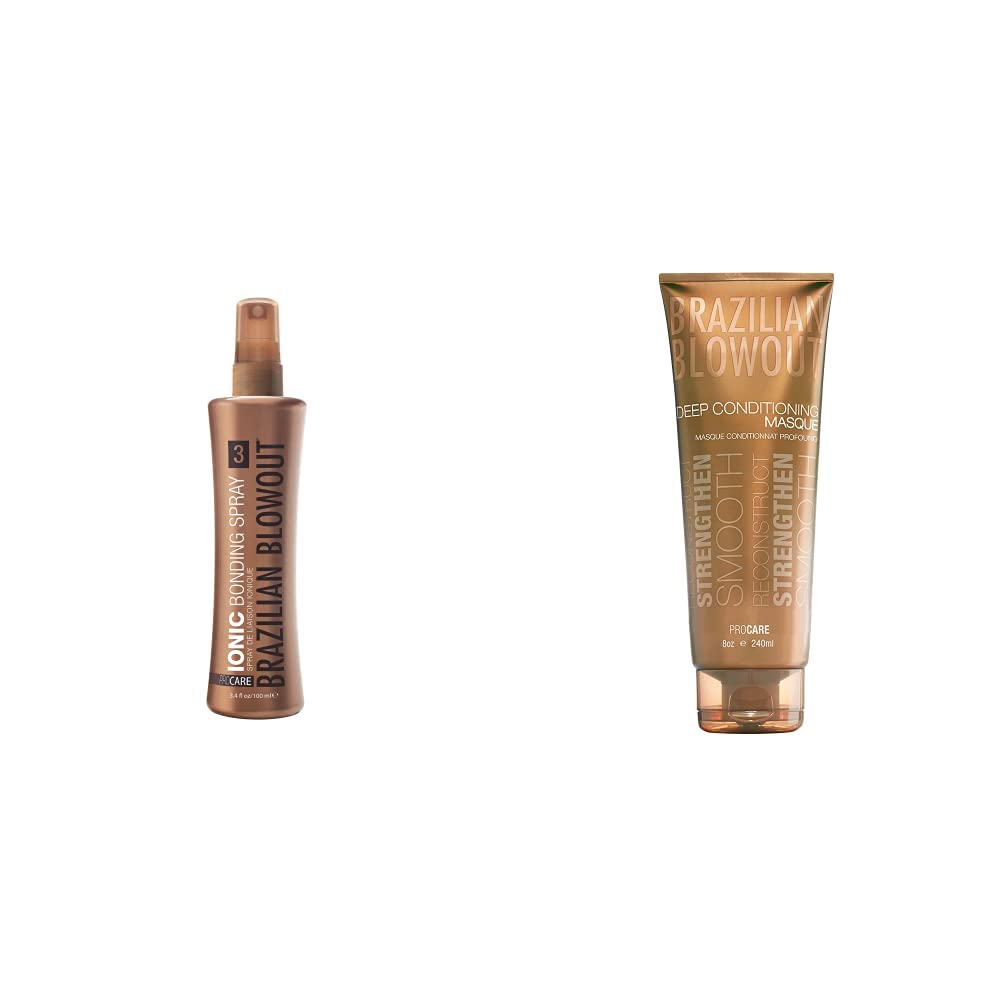 BRAZILIAN BLOWOUT Ionic Bonding Spray, Frizz Controls & Heat Protection