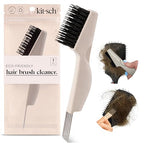 Buy now Kitsch Hair Brush Cleaner Tool | Double-Sided 2-in-1 Brush Cleaner for Hair Brushes & Combs | Eco-Friendly Cleaning Tool with Pick & Bristles, Perfect Gifts for Women | Hair Stylist Essentials at indiglob india