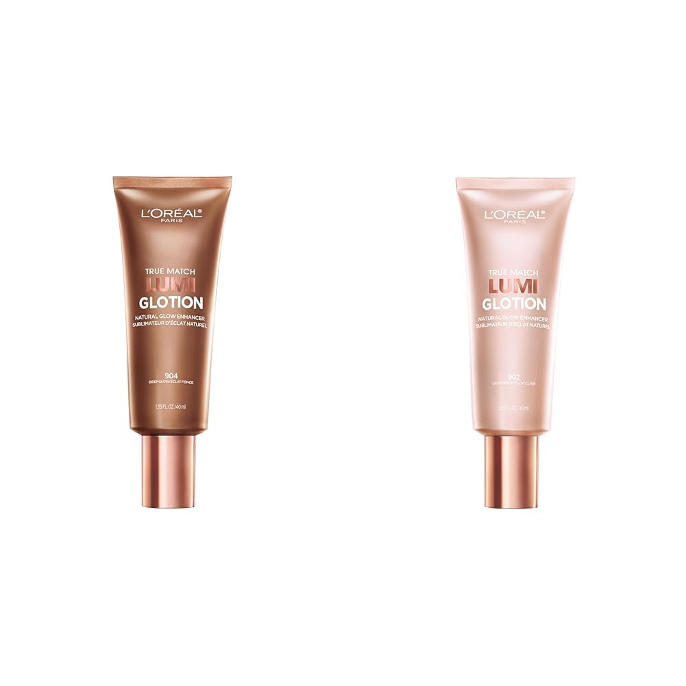 Buy now L'Oreal Paris Makeup True Match Lumi Glotion, Natural Glow Enhancer, Illuminator Highlighter, Bronzing Drops For a Sun-Kissed Glow, 902 Light at indiglob india
