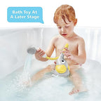 Buy now Yookidoo Baby Bath Shower Head - Elephant Water Pump and Trunk Spout Sprayer and Rinser-Control Water Flow from 2 Knobs Baby Bath Time Essentials for Newborn Babies in Tub Or Sink (Yellow) at indiglob india