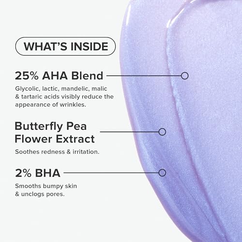 Buy now Paula's Choice Skin Perfecting 25% AHA + 2% BHA Face Exfoliant Peel, Facial Exfoliant Peel Rinse Off Treatment, All Skin Types, Fragrance-Free, 1 Oz at indiglob india