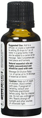 Buy now Now Foods Peace & Harmony Oil Blend 1 Fl Oz (Pack of 2) at indiglob india