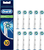 Buy now Oral-B Pro Cross Action Toothbrush Heads for Electric Toothbrush, Pack of 10, Suitable for a Post Box at indiglob india