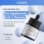 Buy now COSRX Pure Sodium Hyaluronic Acid 3% Serum, Hydratying & Moisture Boosting for Fine Lines & Wrinkles, Repair Dry Skin, 0.67fl.oz/20ml, No Artificial Fragrance, Korean Skin Care at indiglob india