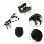 Buy now AUGSUN 18Pcs Lapel Microphone Clips Replacement Kit, 6Pcs Lavalier Mic Clips Metal Tie Clips Lavalier Microphone Clips, 6Pcs Windscreen Foam Cover and 6Pcs Plastic Wire Clips at indiglob india