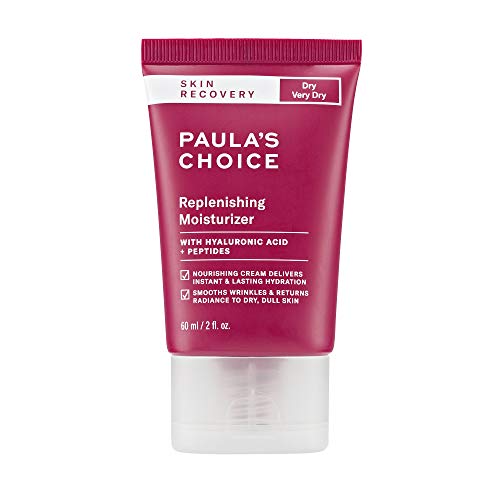 Buy now Paula's Choice SKIN RECOVERY Replenishing Face Moisturizer Cream, Daily Facial Moisturizer with Hyaluronic Acid, & Peptides, Face Lotion for Dry, Sensitive Skin, Fragrance-Free, 2oz at indiglob india