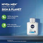 Buy now NIVEA MEN Sensitive Cool Post Shave Balm, Enriched with Chamomile and Seaweed Extracts, Alcohol Free After Shave Balm for Men, 3.3 Fl Oz Bottle, Pack of 3 at indiglob india