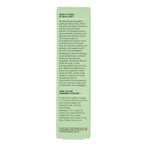 Buy now e.l.f. SKIN Blemish Breakthrough Clarifying Cleanser, Gel Cleanser For Removing Makeup, Controlling Oil & Clarifying Pores, 1% Salicylic Acid at indiglob india