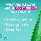 Buy now Vicks Sinex Saline Moisturizing Nasal Spray, with Aloe, Drug Free Ultra Fine Mist, Clear Everyday Sinus Congestion Fast, Clear Mucus from a Cold or Allergy, 5 OZ x 2 at indiglob india