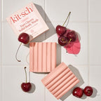 Buy now Kitsch Cleansing Tart Cherry Soap Bar with Refreshing Scent - Eco-Friendly Body Wash Women Love - Cherry Solid Bar Soap for Daily Use - Silicone, Sulfate and Paraben Free, Made in USA - 4oz at indiglob india