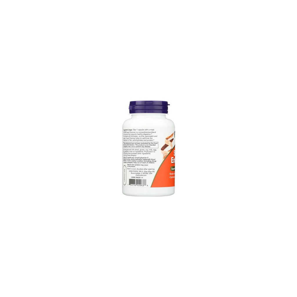 Buy now Now Foods Super Enzymes - 90 Capsules at indiglob india