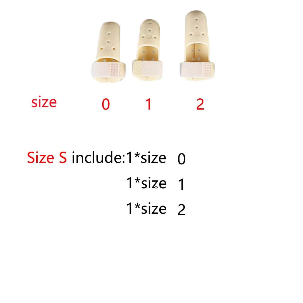 Buy now Thinvik [2 Pack Plastic Mallet DIP Finger Support Brace Splint Joint Protection Injury - Knuckle Circumference 60-65mm at indiglob india