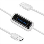 Buy now Unifire High Speed USB Pc to Pc Online Share Sync Link Net Direct Data File Transfer Bridge LED Cable Easy Copy Between 2 Computer at indiglob india