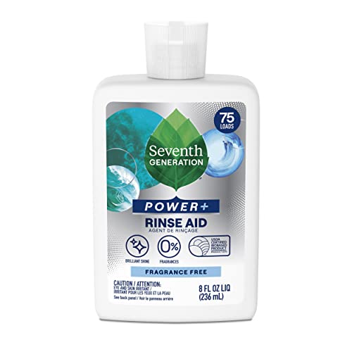 Buy now Seventh Generation Power+ Dishwasher Rinse Aid, Fragrance Free, 8 fl oz, (Pack of 9) at indiglob india