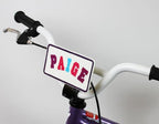 Buy now Ride Along Dolly Kid's Bicycle Customizable License Plate -Make Your Own Bike Name Plate -Includes Over 150 Letter and Cute Number Stickers Decals, Fits Most Bikes -Holiday Stocking Stuffer for Girls at indiglob india