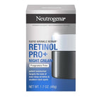 Buy now Neutrogena Retinol Pro+ Anti-Wrinkle Night Moisturizer, Rapid Wrinkle Repair, Anti-Aging Face & Neck Cream, Formulated without fragrance, parabens, dyes, & phthalates, Retinol, 1.7 oz at indiglob india