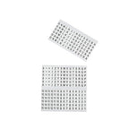 Buy now Klein Tools 56253 Wire Marker Book, Black Letters, Numbers, and Symbols at indiglob india