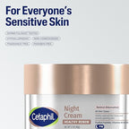 Buy now Cetaphil Healthy Renew Skin Tightening Night Cream 1.7 Oz, Wrinkle Repair Cream for Face with Peptides, Retinol Alternative Cream For Sensitive Skin, Fragrance Free at indiglob india