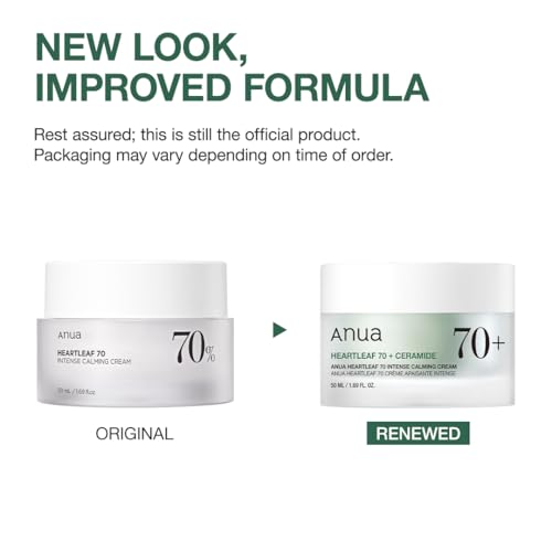 Buy now Soothing Cream with 70% Heartleaf by Anua at indiglob india