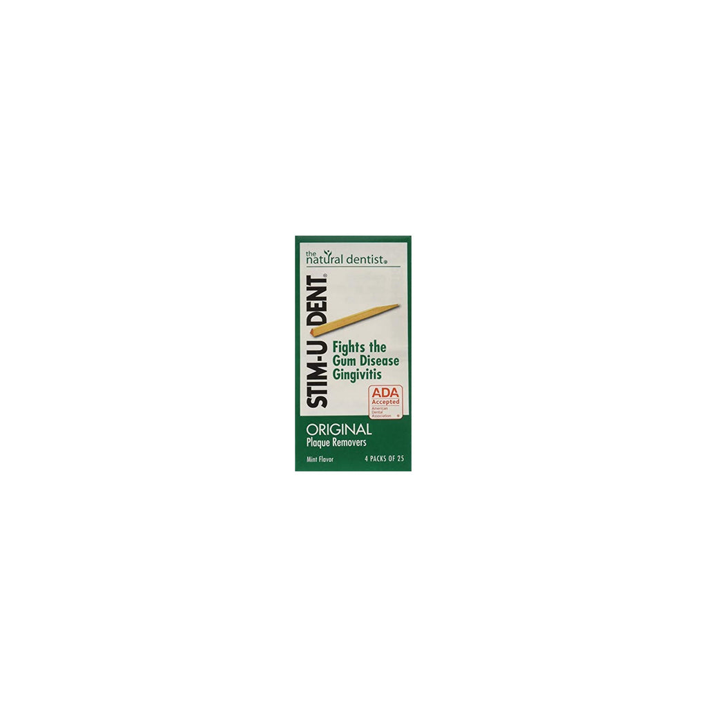 Buy now STIM-U-DENT Original Plaque Removers Mint -- 100 Toothpicks at indiglob india
