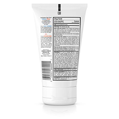 Buy now Neutrogena Neutrogena Clear Pore Cleanser Mask, 4.2 oz at indiglob india