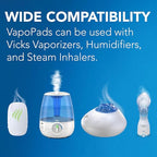 Buy now Vicks VapoPadsâ€“ Soothing Menthol Vapor Pads for Vicks Humidifiers, Vaporizers, Waterless Vaporizers, and Plug-Ins, VSP-19, 6 Count (Pack of 1) at indiglob india