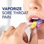 Buy now Vicks VapoCOOL SEVERE Medicated Sore Throat Drops, Fast-Acting Max Strength Relief, Soothes Sore Throat Caused by Cough, Powerful Vicks Vapors, Menthol, Honey Lemon Chill, 225 Total (5 Packs of 45) at indiglob india