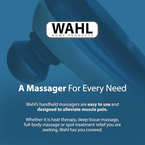 Buy now Wahl Deep Tissue Corded Long Handle Percussion Massager, Handheld Therapy with Variable Intensity to Relieve Pain in The Back, Neck, Shoulders, Muscles, & Legs, FSA Eligible, Model 4290-300 at indiglob india