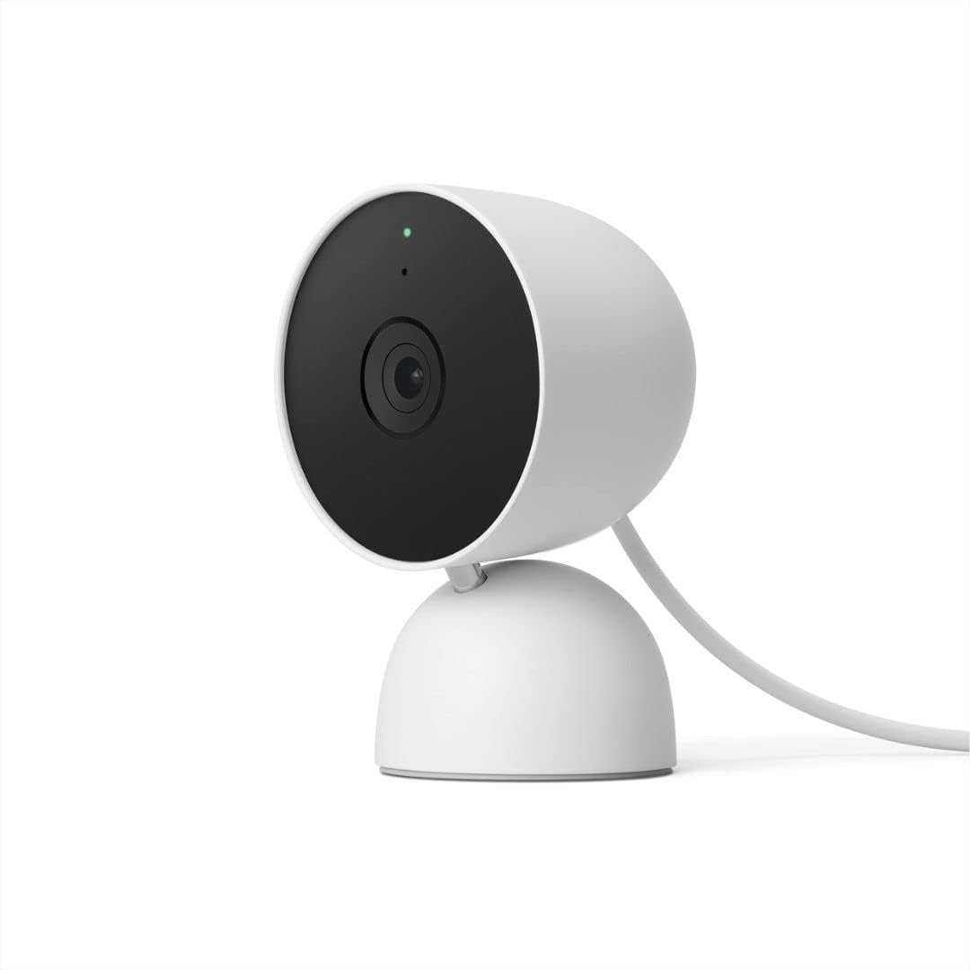 Buy now Google indoor Nest Security Cam 1080p (Wired) - 2nd Generation - Snow 1 Count (Pack of 1) Snow Security Cam (Wired) - 2nd Gen at indiglob india