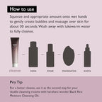Buy now HARUHARU wonder Black Rice Moisture 5.5 Soft Cleansing Gel, Gentle Daily Cleanser, Low 5.5pH, Moisture Balance, Soap Free, For Sensitive Skin, Vegan, Cruelty-Free, 3.4 fl.oz at indiglob india
