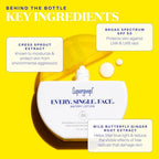 Buy now Supergoop! Every. Single. Face. Watery Lotion - 1.7 fl oz - Broad Spectrum SPF 50 PA++++ Sunscreen Lotion - Water & Sweat Resistant - All Skin Types at indiglob india